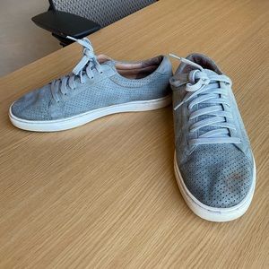 Caslon gray suede sneakers 👟